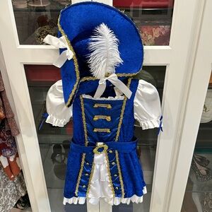 Girls Pirate Costume with Hat